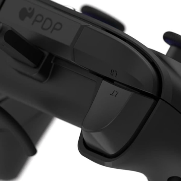 Gamepad - PDP - Afterglow Wave - Kabelansluten - Svart - Anpassningsbar LED-belysning