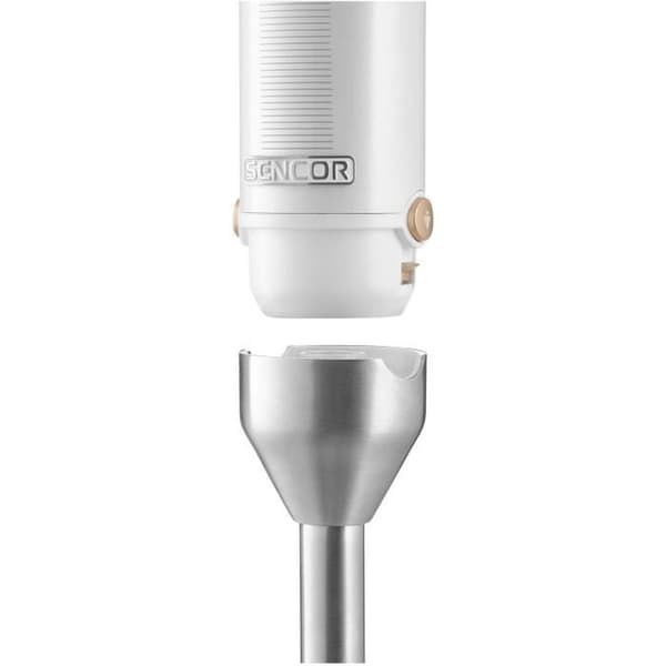Sencor SHB 6551WH stavmixer 10-i-1, 1500 W, Titanium QuadBlade, vit Vit one size