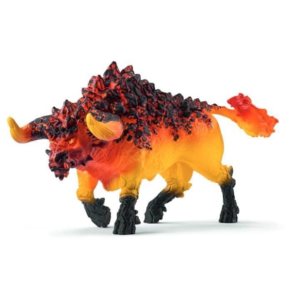 Fire Bull Figure, Schleich 42493 Eldrador Creatures, 7 år