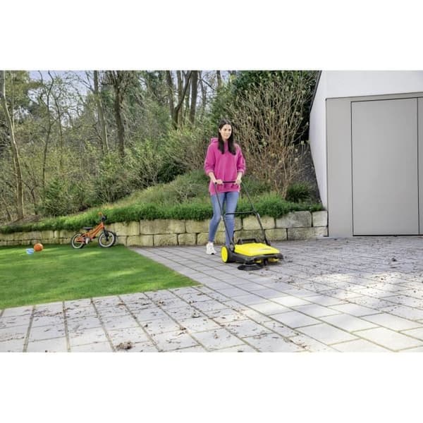 KARCHER Mekanisk sopmaskin S 4 - Gul och svart