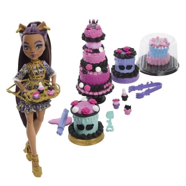Monster High Clawdeen Wolf Födelsedagstårtkit - Monster High - JBG78