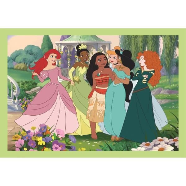 CLEMENTONI - 4 i 1 pussel - Disney Princess