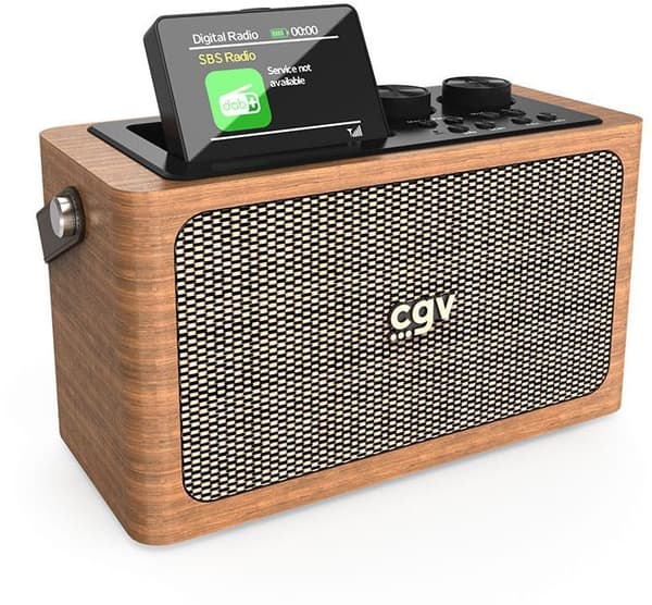 Bärbar radio - CVG - BeBop DAB+ - Bluetooth - Integrerat batteri