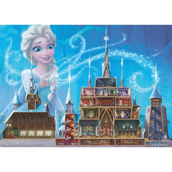 Pussel - RAVENSBURGER - Elsa slott - 1000 bitar - Flerfärgad - För barn och vuxna