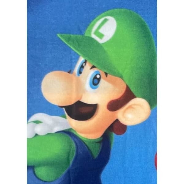 Pläd - MARIO BROS - Mario och Luigi - 100 x 140 cm