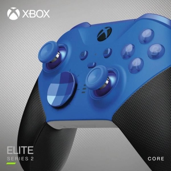 Xbox Elite Wireless Controller Series 2 Core - Xbox Series X|S-kompatibel - Inget expansionspaket - Blå