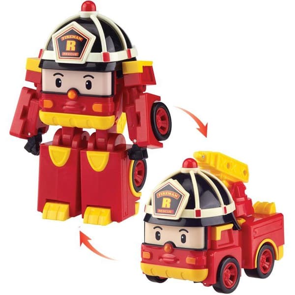SILVERLIT - ROBOCAR TRANSFORMERBAR FORDONSRYGG