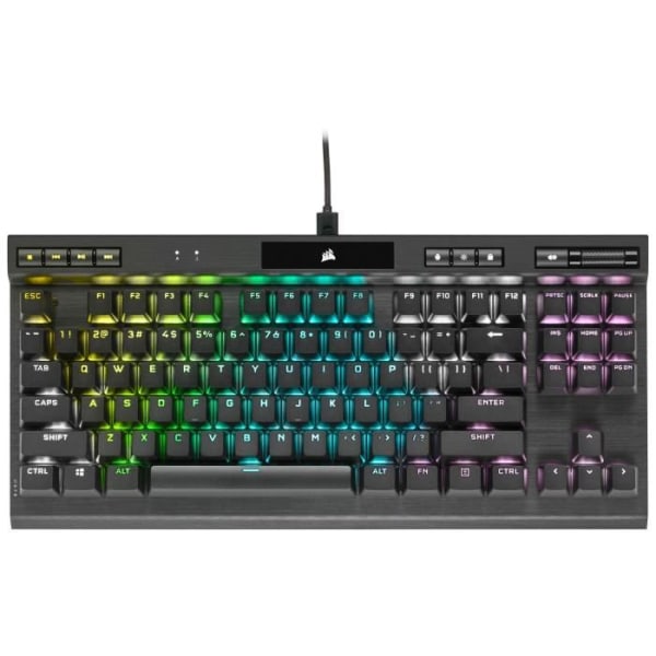 CORSAIR K70 TKL RGB CS MX Red Gaming Keyboard (CH-9119010-FR)
