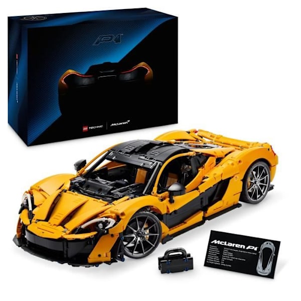 LEGO Technic 42172 McLaren P1 - Hypercar Model Kit för vuxna fordonsentusiaster