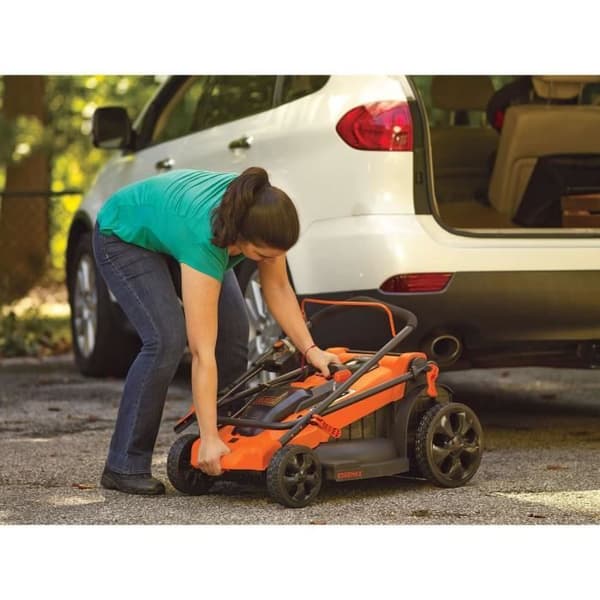 BLACK & DECKER Elektrisk gräsklippare 48cm 2000W Mulching