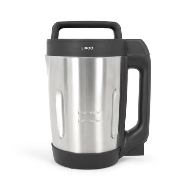 LIVOO DOP260N Uppvärmd soppmixer - Grå och Svart
