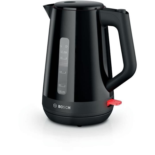 Vattenkokare - BOSCH - TWK1M123 MyMoment - Svart - kapacitet 1,7L - 360° bas - anti-kalkfilter