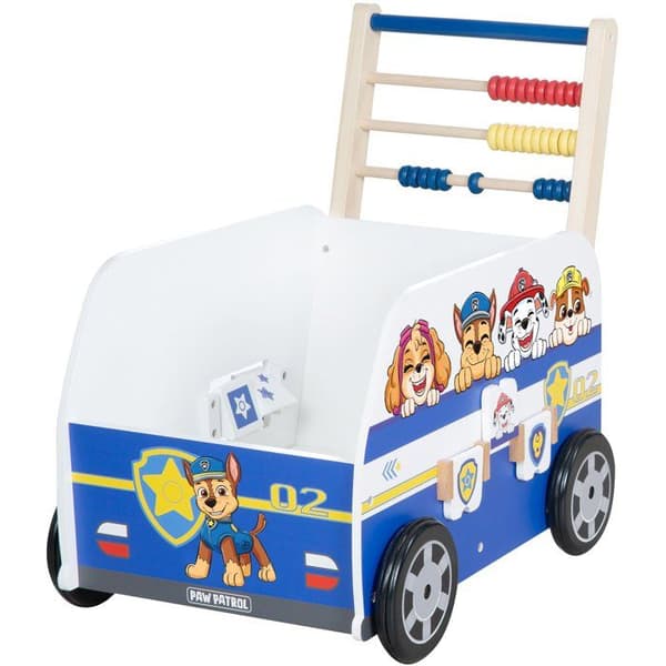 ROBA Paw Patrol Multifunktionell Gåstol med Bussformat Aktivitetscenter - Blå