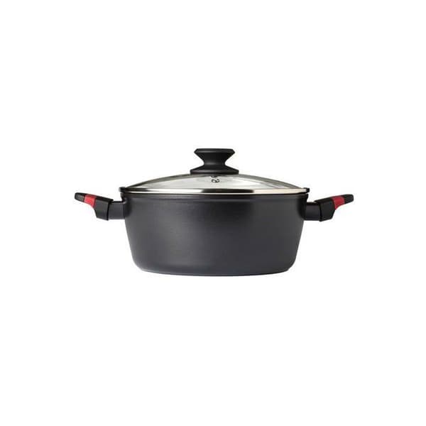 Gryderet - PYREX - Optima - 24 cm - Sort