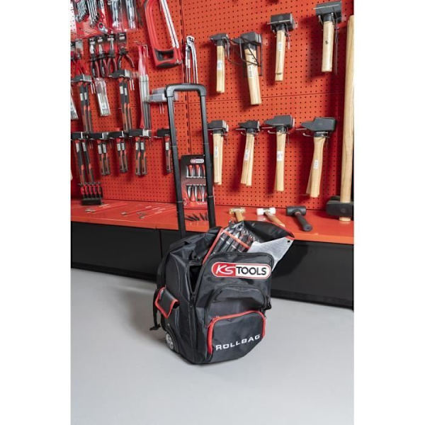 KS TOOLS ROLLBAG ryggsäck med teleskoparm