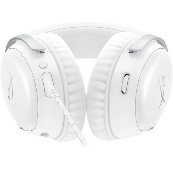 Trådbundet spelheadset - HyperX Cloud III - för PC och konsol - Vit