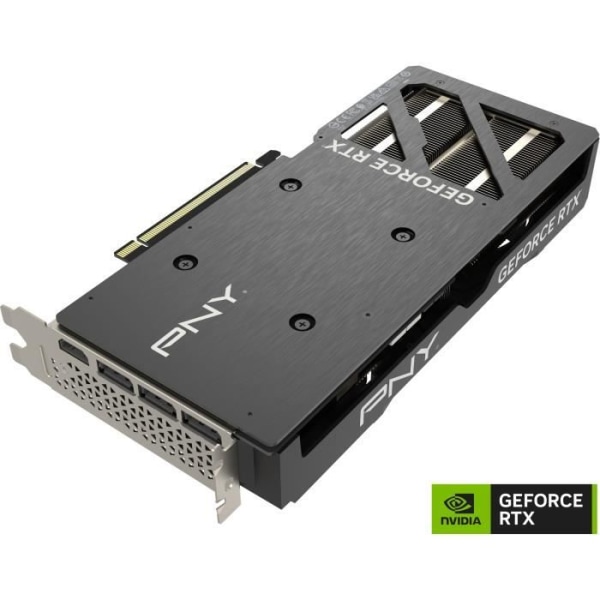 PNY - Grafikkort - GeForce RTX 4070 SUPER 12GB VERTO överklockad Dual Fan DLSS 3