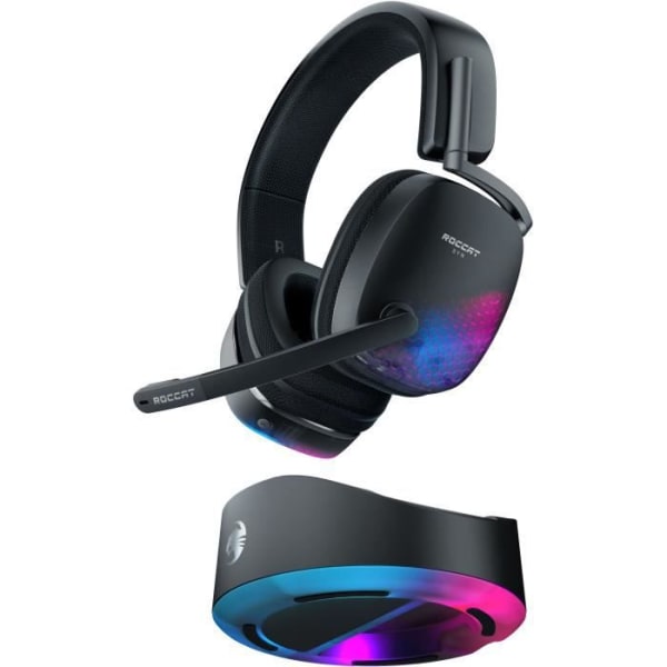 Spel - Roccat - Syn Max Air - Wireless - Multiplateme - Black