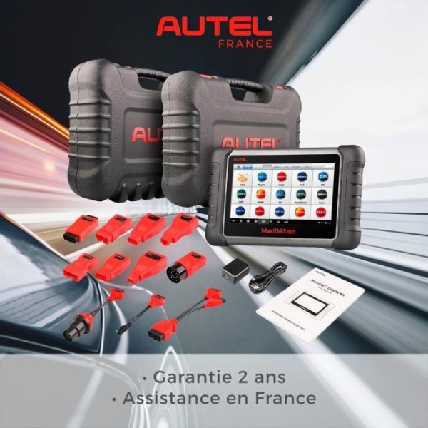 AUTEL DS808 / MP808 Diagnostic case-Europe version-Assistance in France-2 års garanti