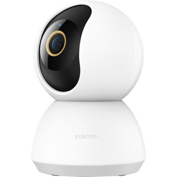 Camera Smart C300 Xiaomi - 360 ° Vinkel - Alexa och Google Home Compatible - Visual and Sound Detector - Wired - White