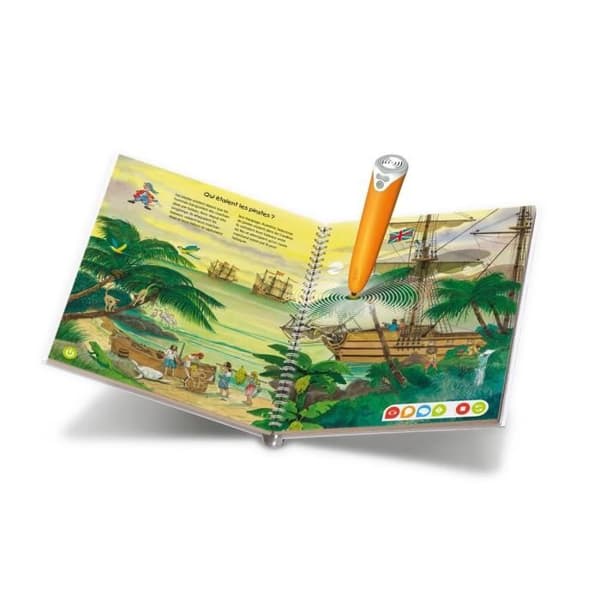 tiptoi, Interaktiv bok, Jag upptäcker pirater, 4 år gammal, 13099004, Ravensburger