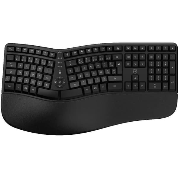 Trådlöst tangentbord - Ergonomiskt - MOBILITY LAB - K30W - AZERTY - Multianslutningar - Svart