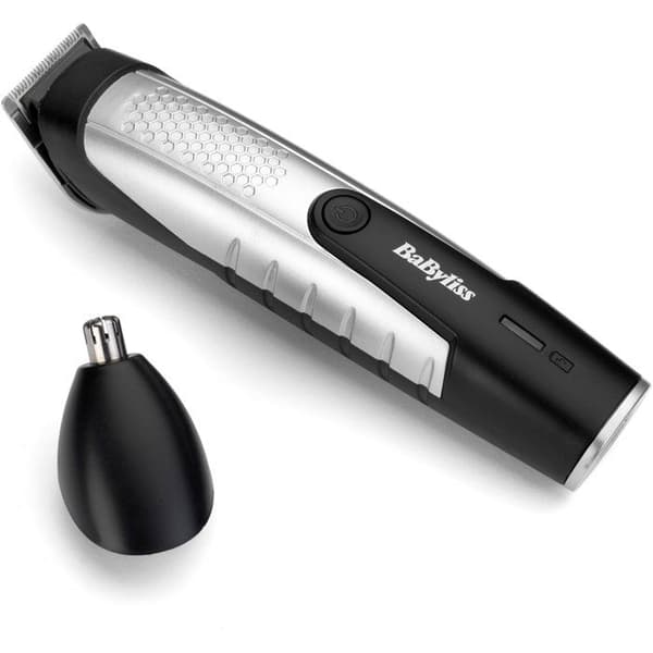 Skäggtrimmer - BABYLISS - P1358E - Rostfritt stålblad - Vattentät - Batteridriven