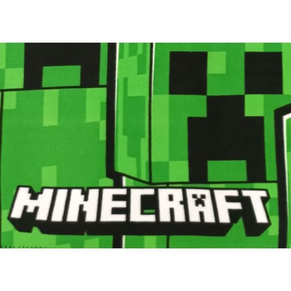 Pläd - MINECRAFT - 100 x 140 cm