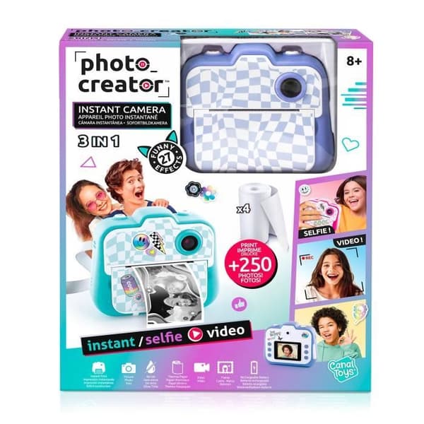 Canal Toys - Creator - Direktkamera - Blå - CLK 057