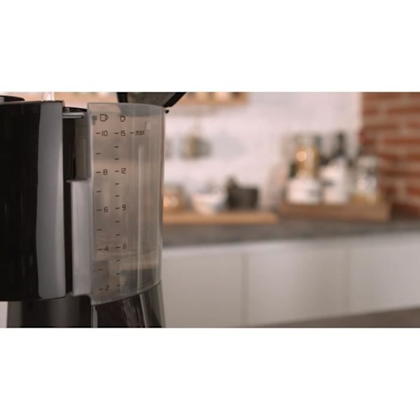 Filterkaffebryggare - MELITTA - Enjoy II 1017-02 - 1000 W - 10/15 koppar - Svart