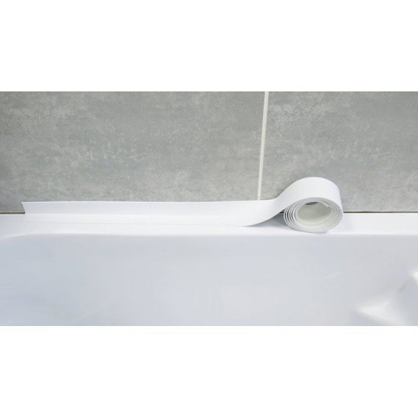 Monteringsklar skarv - GEB - Bredd 41 mm x 3,35 m - Vit