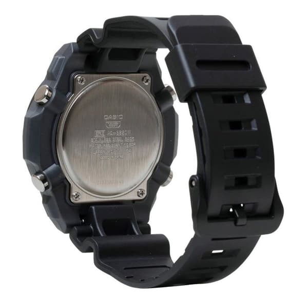 Klocka - CASIO - AQ-S820W - Herr - Svart - Solcellsklocka - Ana-Digital