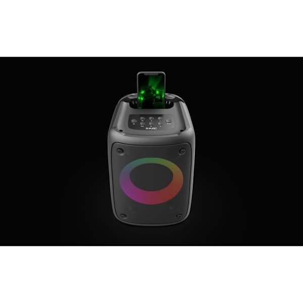 R-MUSIC minihögtalare - LED BOX - Hög effekt