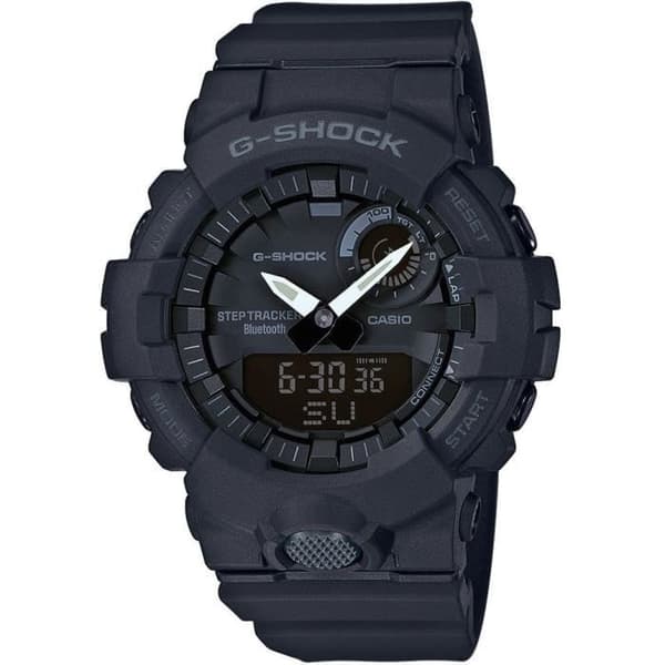 Klocka - CASIO - G-Shock G-SQUAD - Herr - Svart - Bluetooth Smart - Stötmotstånd