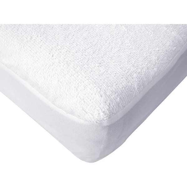 Sängkläder vattentätt lock Transalese svamp 100% bomull 80x190 cm vit