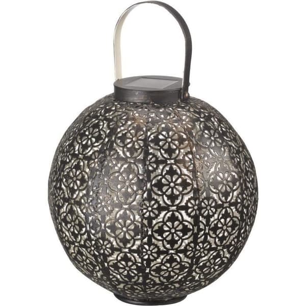 Damaskus Solar Lantern i metallöppning