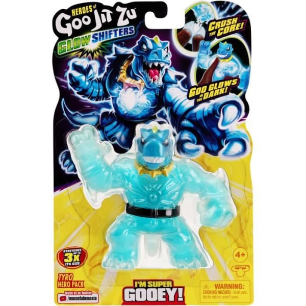 11 cm Glow Shifters - Goo Jit Zu säsong 5 älgleksaker figurer