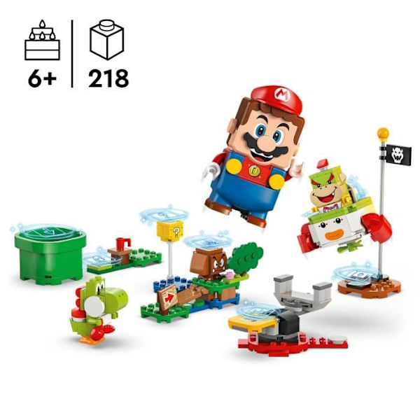 LEGO Super Mario 71439 The Adventures of LEGO Mario Interactive - Vehicle and Yoshi Set