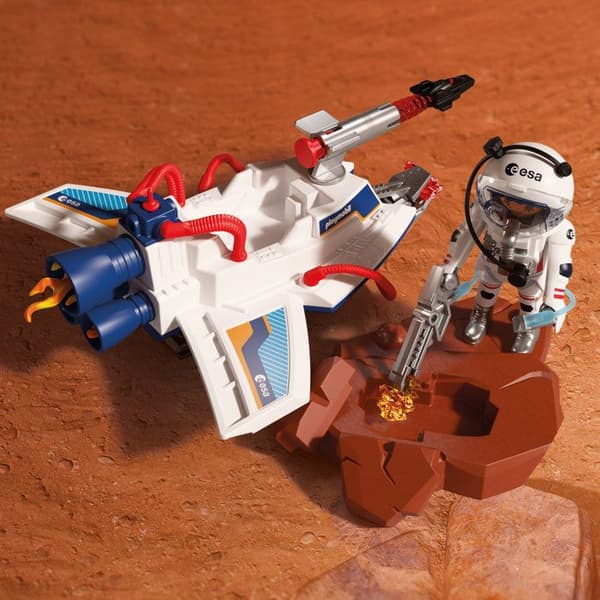 Playmobil 72013 ESA Rymdfarkost, Rymden, 48 delar, åldrar 4+