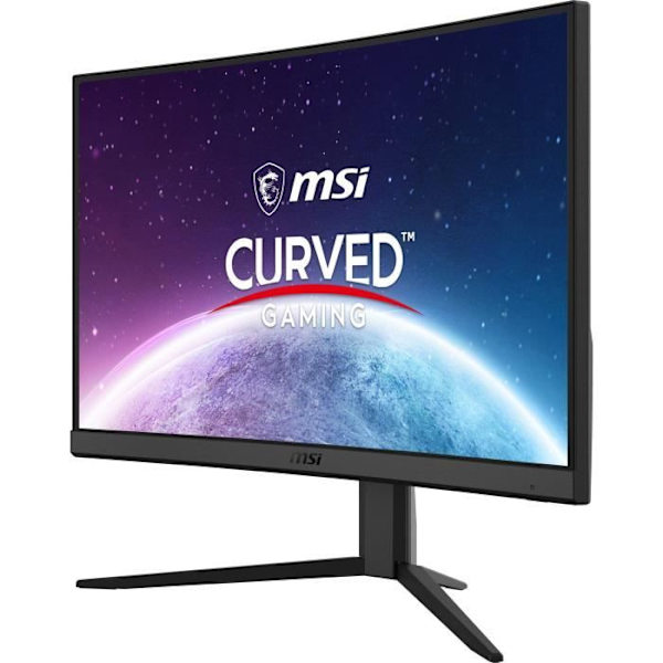 Skärm Gamer Curved - MSI - G24C4 E2 - 24 FHD - VA panel - 180Hz - 1ms - Adaptiv synk - 2 HDMI 1 DP