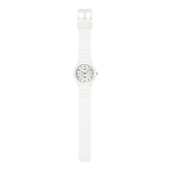 Klocka - CASIO - MQ-24B - Unisex - Vit - Kvarts - Analog