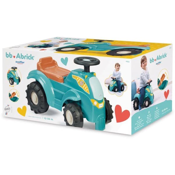 ECOIFFIER Bb Abrick 7953 - Riktningsstyrd traktor - 12-36 månader - Det rullar!