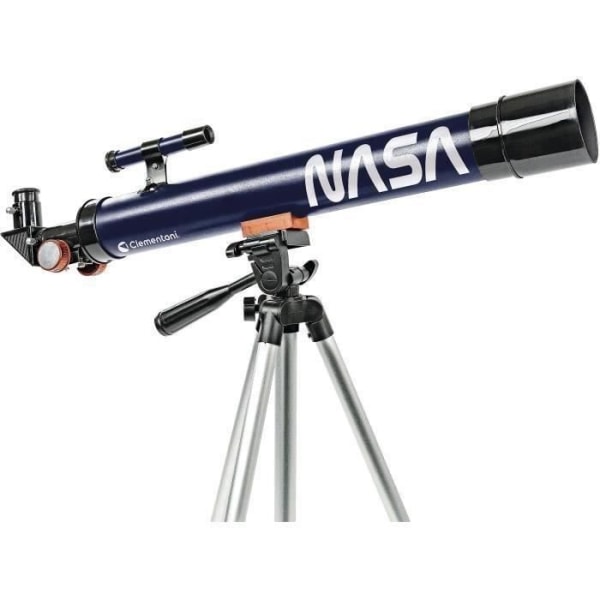 Clementoni - Vetenskap och lek - NASA 50 mm objektteleskop - Stativ utdragbart upp till 127 cm