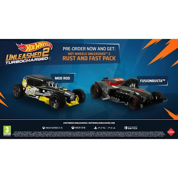 Hot Wheels Unleashed 2 Turbocharged - PS5-spel
