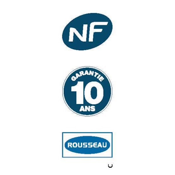 ROUSSEAU Köksblandarkran Raeva - Utan handdusch - Krom - NF