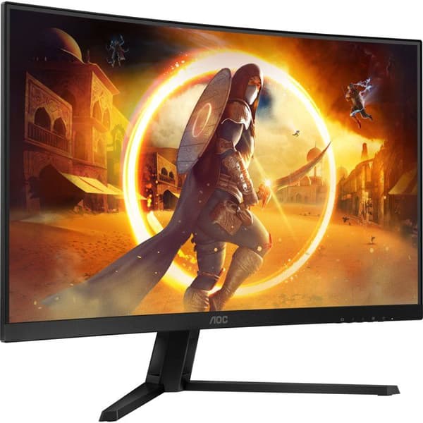 Böjd spelskärm - AOC - 32" - QHD - 180Hz - Snabb VA-panel - 0,5ms - CQ32G4VE