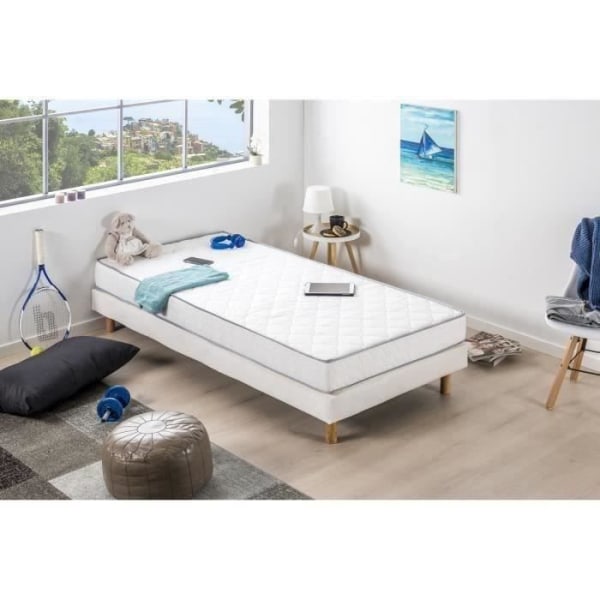 Madrass 90x190 cm - Skum - Fast 14 cm - 5 komfortzoner - DEKO DREAM Hahtuva