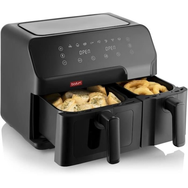Airfryer utan olja - BODUM - 4,5L - 1500 W - Svart