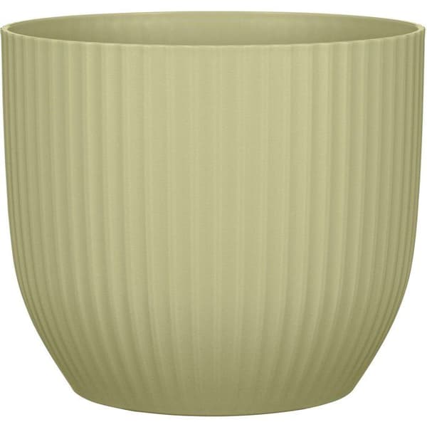 Rund blomkruka - DEROMA - 231 - 10 L - Ø 27 cm - Grön