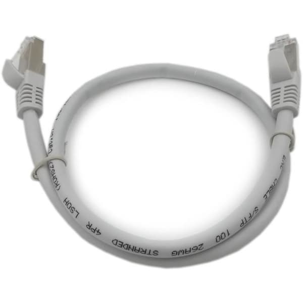 RJ45-kabel - LINJÄR - PC6AA5 - Cat.6a - Skärmad - S/FTP - LSZH - 0,5m